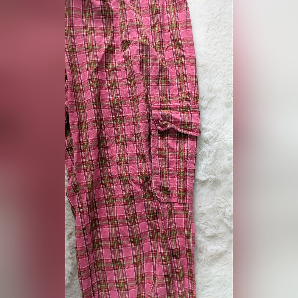 Old Navy Coquette Y2K Plaid Cargo Pants - Picture 3 of 8